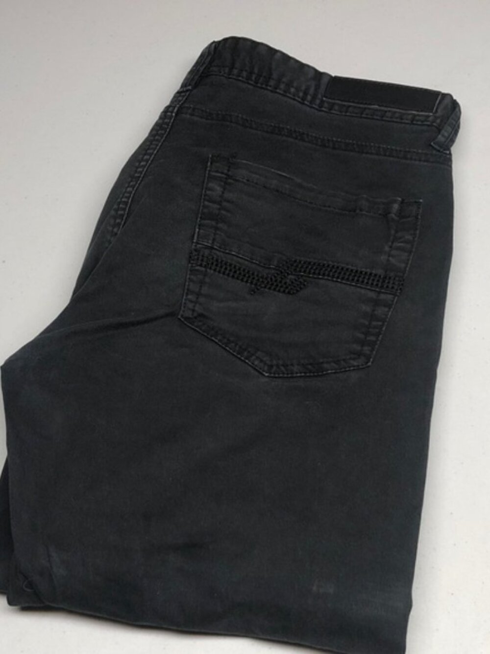 MENS BY: DEFINITION BLACK STRAIGHT LEG JEANS ⭐️